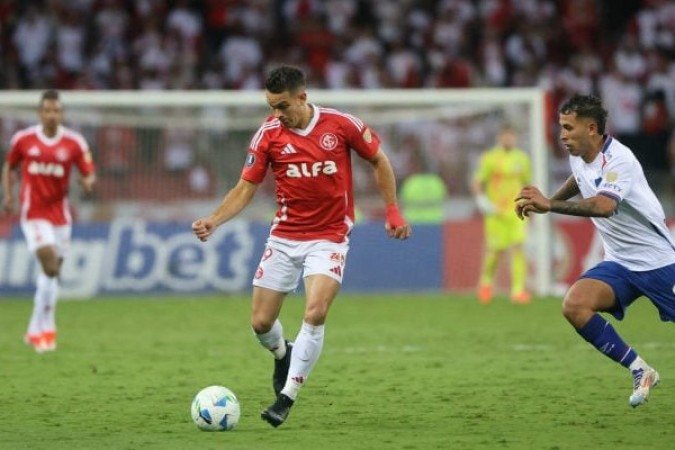 BORRÉ - O colombiano entrou bem na partida, atuando como um ponta de lança. Quase todas as jogadas de ataque passavam pelo seus pés e ajudou com o que a fluidez ofensiva aumentasse na segunda etapa. Nota: 7 - Foto: Ricardo Duarte/Internacional 
