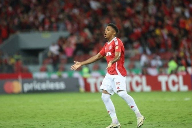 Fernando marcou o gol de empate do Inter contra o Nacional-URU - (crédito: Foto: Ricardo Duarte/Internacional) Fernando marcou o gol de empate do Inter contra o Nacional-URU - (crédito: Foto: Ricardo Duarte/Internacional)