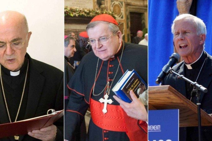 Raymond Leo Burke em uma imagem de 2018 - (crédito: Getty Images) Raymond Leo Burke em uma imagem de 2018 - (crédito: Getty Images)