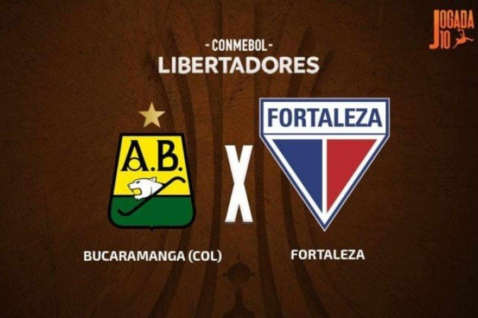 Bucaramanga será o rival do Fortaleza nesta quarta-feira  -  (crédito: Foto: Arte Jogada10)