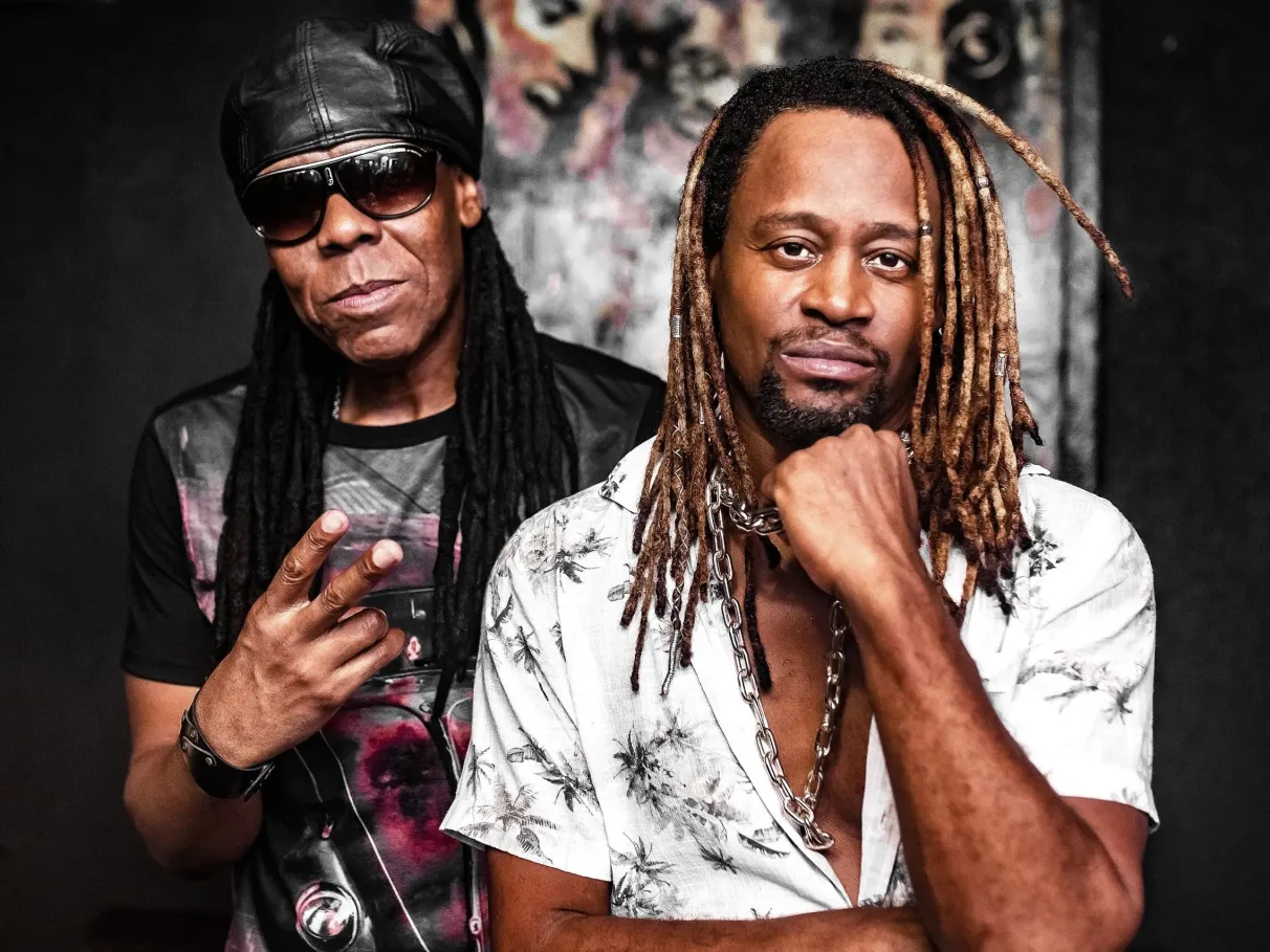 Toni Garrido e Bino Farias integrantes da banda Cidade Negra -  (crédito: Arquivo)