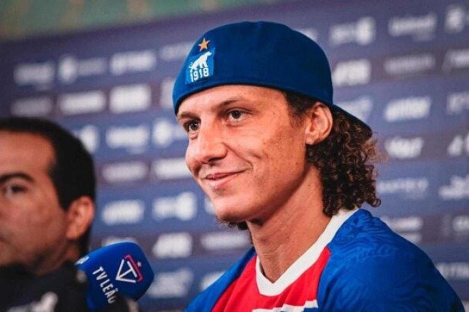 David Luiz, zagueiro do Fortaleza - (crédito: Mateus Lotif/Fortaleza) David Luiz, zagueiro do Fortaleza - (crédito: Mateus Lotif/Fortaleza)