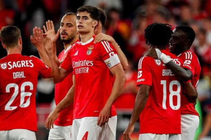 Time fará final contra o Sporting - (crédito: Foto: Divulgação Benfica) Time fará final contra o Sporting - (crédito: Foto: Divulgação Benfica)