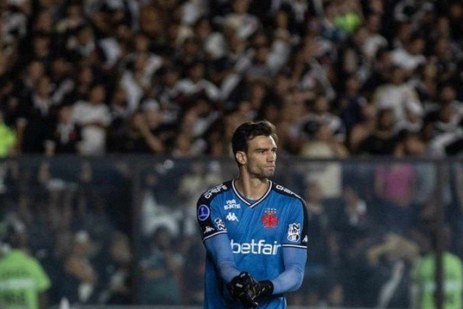 Léo Jardim lamentou a falta de criatividade do ataque do Vasco no empate com o Lanús -  (crédito: - Foto: Dikran Sahagian/Vasco)