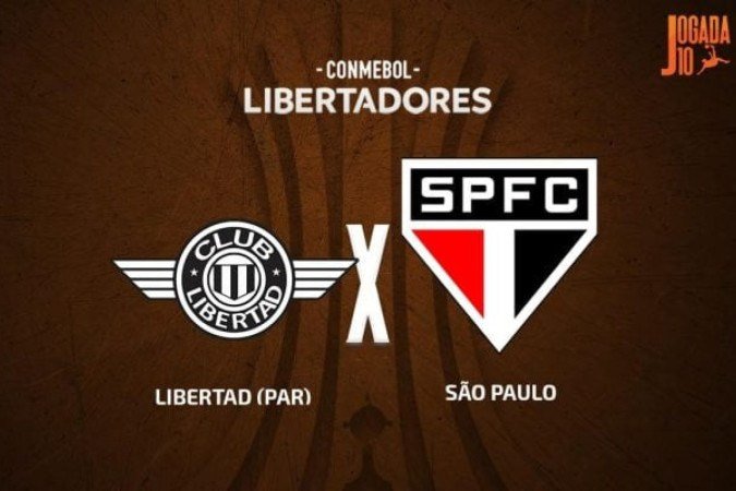 São Paulo vai ao Paraguai contra um rival que venceu as duas partidas até agora - (crédito: Foto: Arte Jogada10) São Paulo vai ao Paraguai contra um rival que venceu as duas partidas até agora - (crédito: Foto: Arte Jogada10)