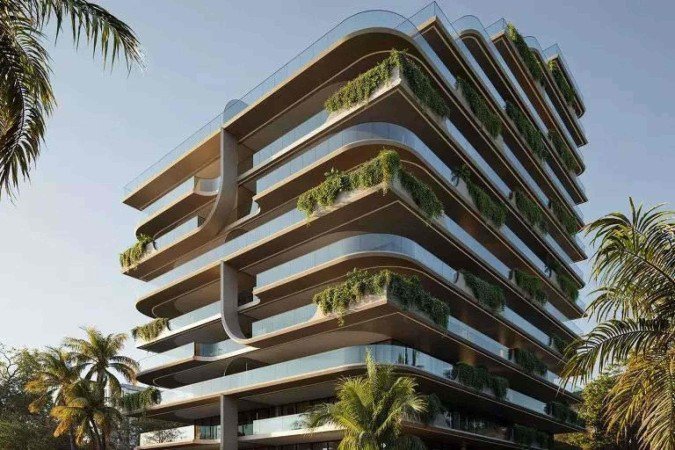 O apartamento de luxo no topo do Edifício Attos vai custar pelo menos R$ 80 milhões - (crédito: Divulgação/Origem Incorporadora) O apartamento de luxo no topo do Edifício Attos vai custar pelo menos R$ 80 milhões - (crédito: Divulgação/Origem Incorporadora)