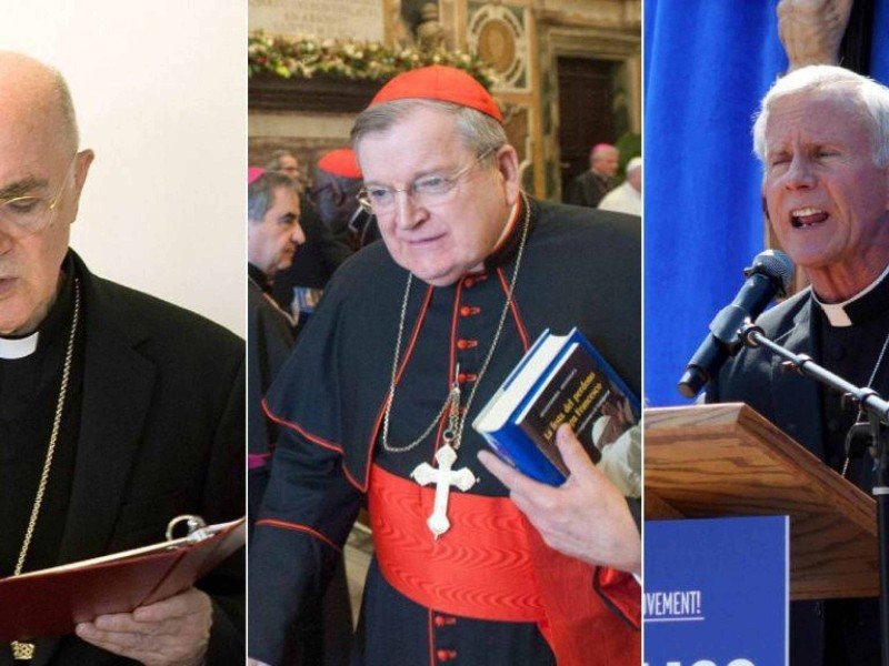 Raymond Leo Burke em uma imagem de 2018 -  (crédito: Getty Images)