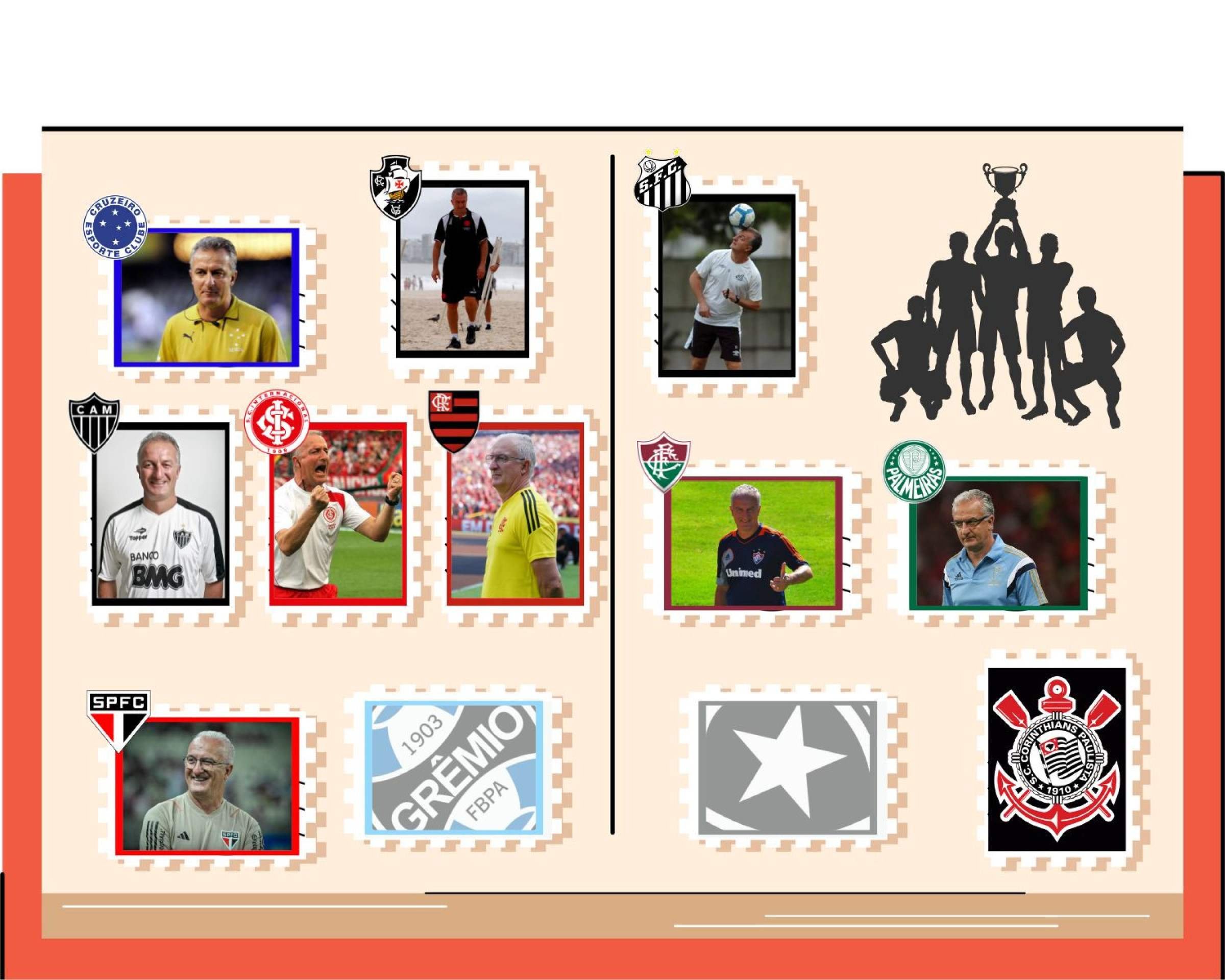 Dorival Júnior foi técnico de nove dos 12 maiores times do Brasil 