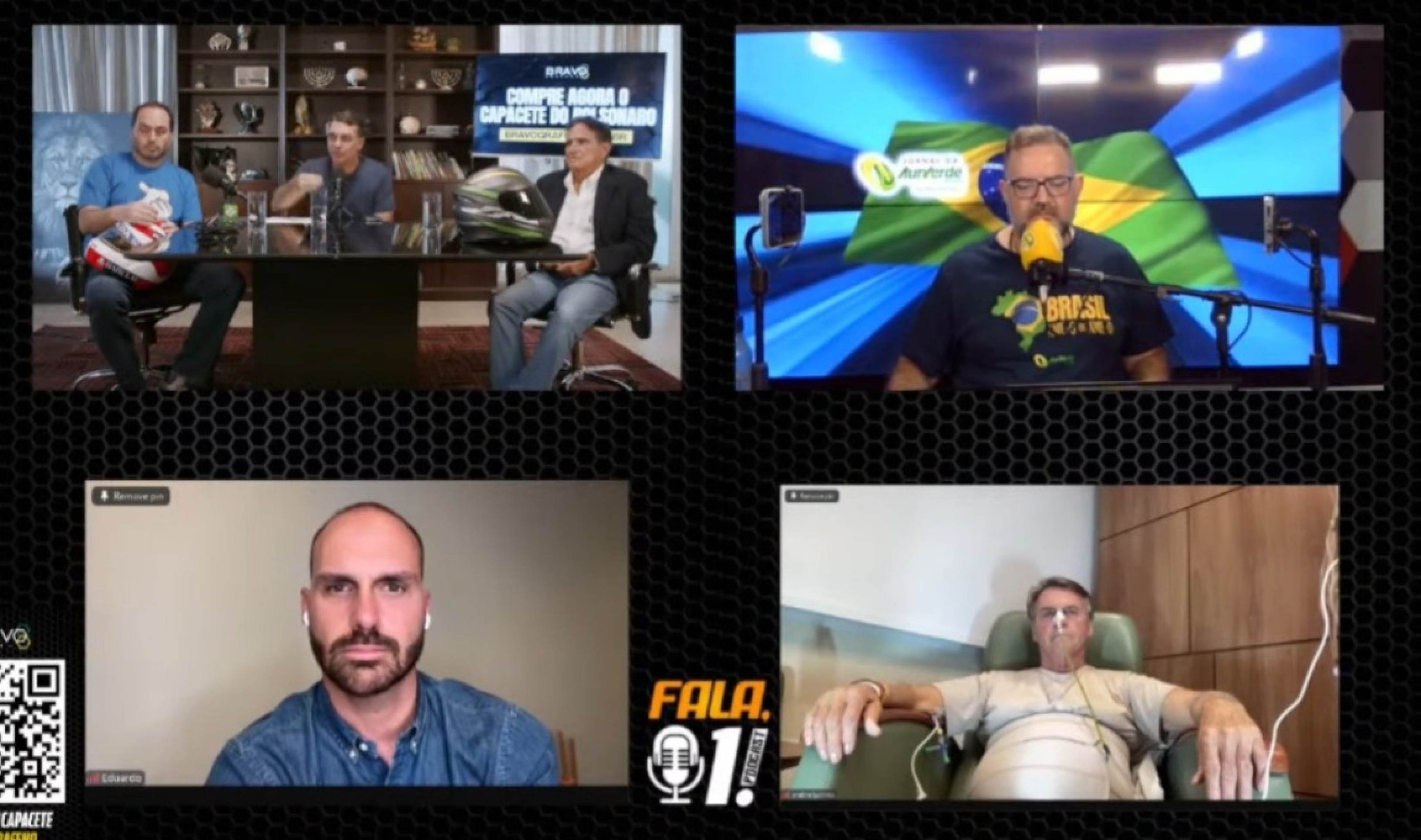 Após live, Bolsonaro é intimado na UTI 