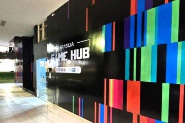 A estrutura do Game Hub buscará vender os jogos eletrônicos no exterior -  (crédito: Divulgação/Secti-DF)