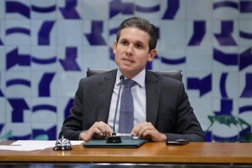 Hugo Motta relembrou durante reunião de líderes que o poder de pauta é do presidente, mas que prometeu em sua campanha decidir tudo com 'diálogo', 'serenidade' e 'equilíbrio'

 -  (crédito: Marina Ramos/Câmara dos Deputados)