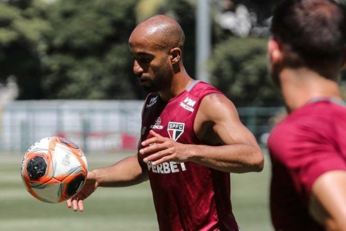 Lucas deve voltar a jogar contra o Náutico, pela Copa do Brasil - (crédito: Foto: Erico Leonan / São Paulo FC) Lucas deve voltar a jogar contra o Náutico, pela Copa do Brasil - (crédito: Foto: Erico Leonan / São Paulo FC)