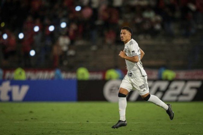PEDRO ATAÍDE - A cria da base entrou nos minutos finais e pouco conseguiu fazer no jogo. Nota: 5 - Foto: Pedro Souza/Atlético-MG