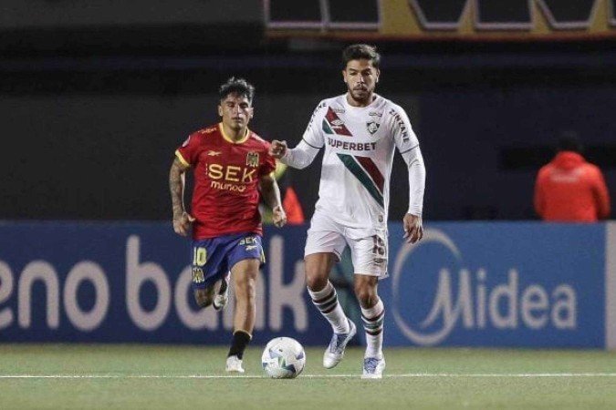 Nonato foi o autor do gol salvador, que ajudou o Fluminense a ficar com um ponto no Chile - (crédito: - Foto: Lucas Merçon/Fluminense) Nonato foi o autor do gol salvador, que ajudou o Fluminense a ficar com um ponto no Chile - (crédito: - Foto: Lucas Merçon/Fluminense)