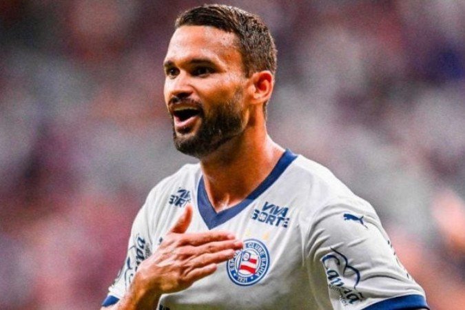 Willian José fez o gol da vitória do Bahia sobre o Atlético Nacional, pela Libertadores - (crédito: - Foto: Divulgação/Conmebol) Willian José fez o gol da vitória do Bahia sobre o Atlético Nacional, pela Libertadores - (crédito: - Foto: Divulgação/Conmebol)
