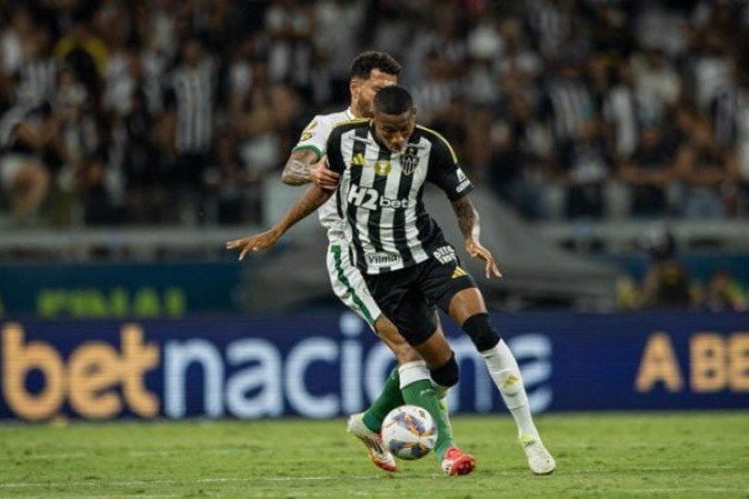 PATRICK - Entrou na reta final da partida e teve uma atuação mais discreta. Nota: 5,5 - Foto: Pedro Souza/Atlético-MG