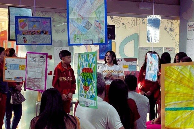 Evento destaca o protagonismo estudantil e a aplicação prática do conhecimento em atividades interdisciplinares. - (crédito: João Macedo/Agência MiThi) Evento destaca o protagonismo estudantil e a aplicação prática do conhecimento em atividades interdisciplinares. - (crédito: João Macedo/Agência MiThi)