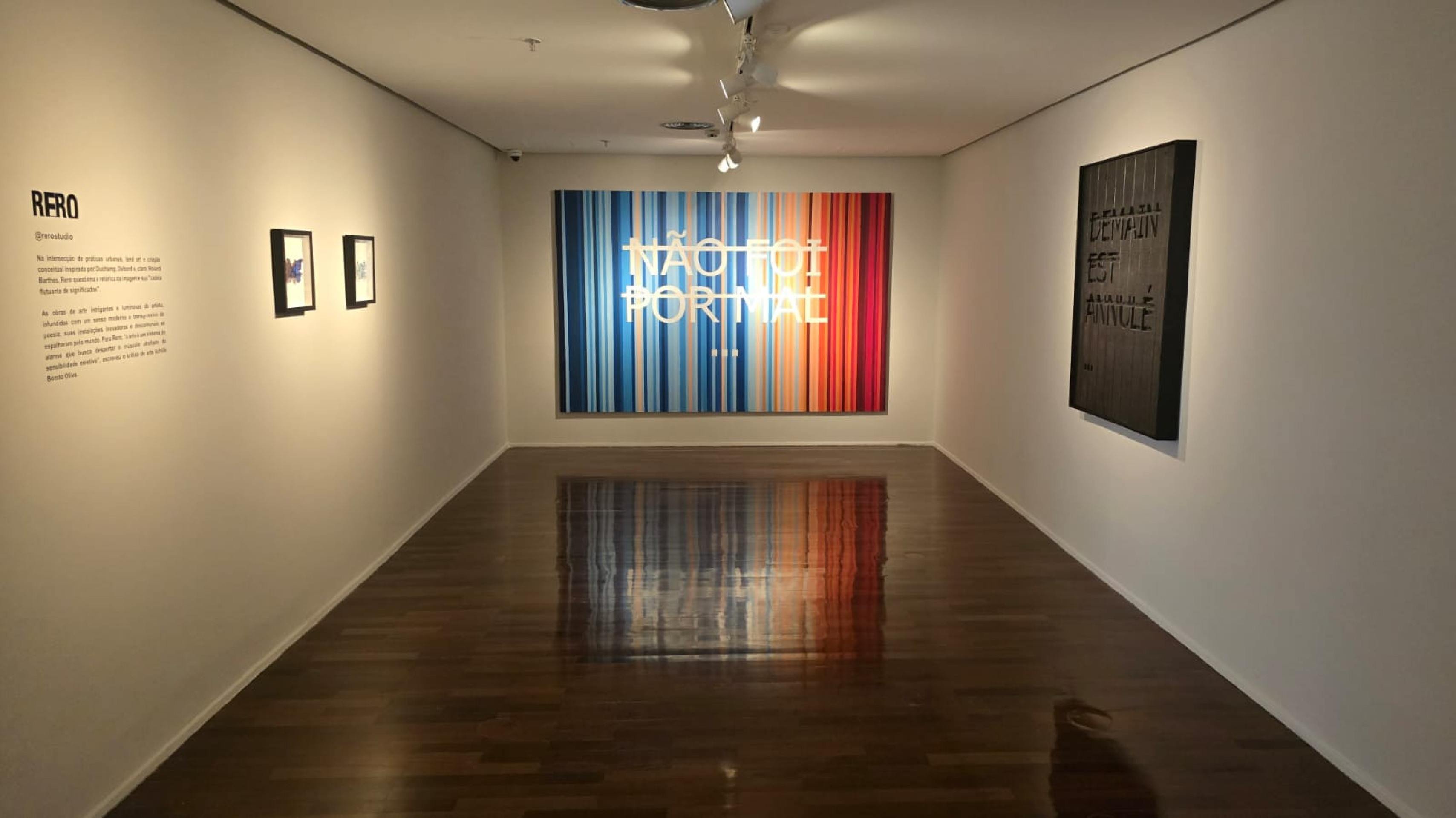 Exposição Frequências urbanas, na Caixa Cultural