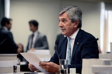 Fernando Collor foi preso na madrugada de sexta-feira (25/4), no aeroporto de Maceió -  (crédito:  Alexandra Martins /  Câmara dos Deputados )