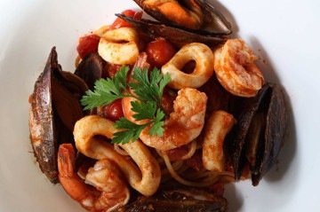 Frutti di mare do restaurante Vittoria d'Italia      -  (crédito: Bruna Gaston/CB/D.A Press)