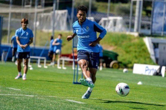 Porto fecha o treino para o jogo com o Estrela Amadora - (crédito: Foto: Divulgação Porto) Porto fecha o treino para o jogo com o Estrela Amadora - (crédito: Foto: Divulgação Porto)