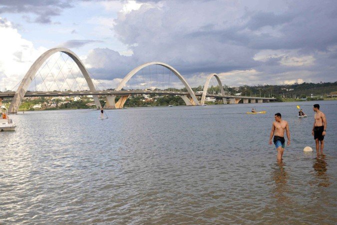 O Lago Paranoá é uma opção democrática e refrescante 