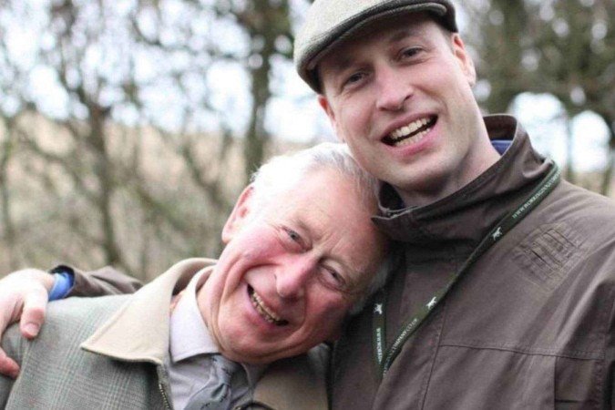 Rei Charles III divulgou sua playlist e surpreendeu o Príncipe William -  (crédito: Instagram / kensingtonroyalss)