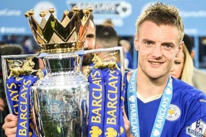 Vardy deixará o Leicester após 13 anos - (crédito: Foto: Divulgação/Leicester ) Vardy deixará o Leicester após 13 anos - (crédito: Foto: Divulgação/Leicester )