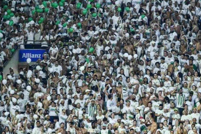 Torcida Alviverde em sua casa - (crédito: Foto: divulgação Palmeiras) Torcida Alviverde em sua casa - (crédito: Foto: divulgação Palmeiras)