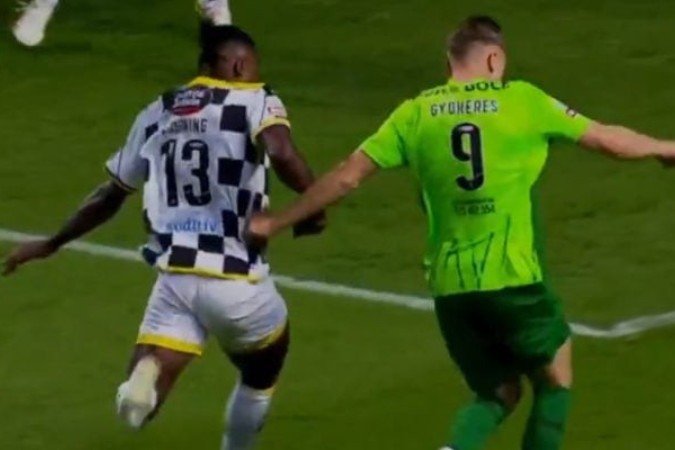 Sporting vence e volta a empatar com o Benfica na pontuação - (crédito: Reprodução / Sport.tv) Sporting vence e volta a empatar com o Benfica na pontuação - (crédito: Reprodução / Sport.tv)