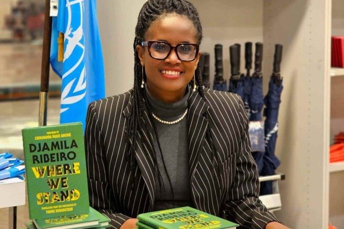 Djamila Ribeiro celebrou a indicação e destacou que a edição em inglês, Where We Stand, foi publicada pela Yale University Press - (crédito: Reprodução/Instagram) Djamila Ribeiro celebrou a indicação e destacou que a edição em inglês, Where We Stand, foi publicada pela Yale University Press - (crédito: Reprodução/Instagram)