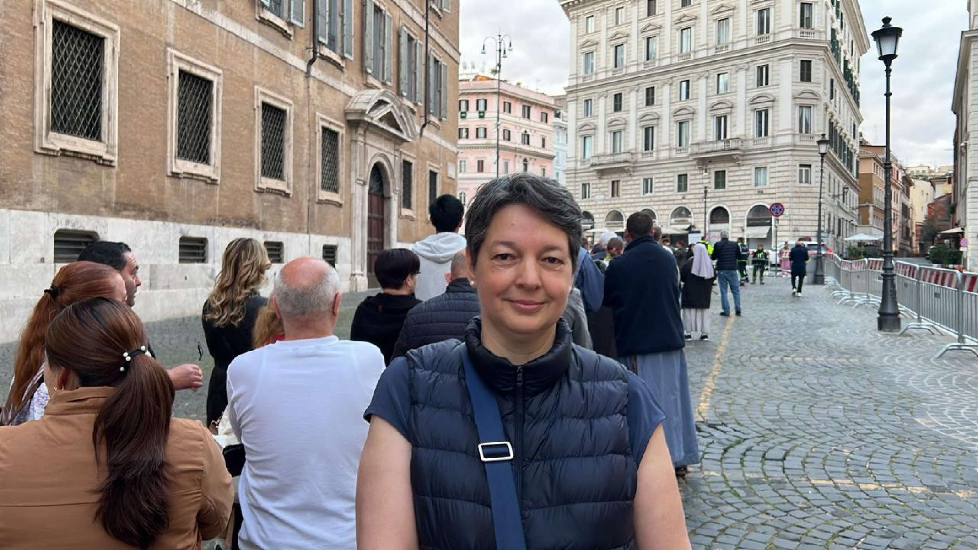 Rita Radics, professora húngara: "Para mim, Francisco é igual a João Paulo II"