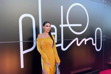 Isa Salmen no Prêmio Platino 2025 -  (crédito: Divulgação)