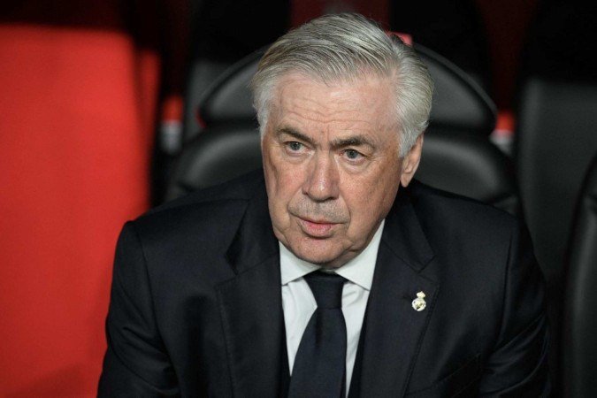 Em crise e perto do adeus no Real Madrid, italiano teria um acordo verbal com a CBF para dirigir o Brasil a partir da Data Fifa de junho - (crédito: Josep Lago/AFP) Em crise e perto do adeus no Real Madrid, italiano teria um acordo verbal com a CBF para dirigir o Brasil a partir da Data Fifa de junho - (crédito: Josep Lago/AFP)