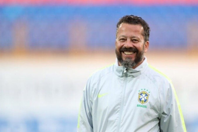 Cléber Xavier terá sua primeira oportunidade como treinador de clube - (crédito: Foto: Lucas Figueiredo/CBF) Cléber Xavier terá sua primeira oportunidade como treinador de clube - (crédito: Foto: Lucas Figueiredo/CBF)