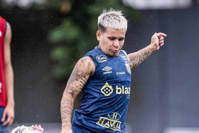 Soteldo é o único jogador lesionado com previsão de retorno - (crédito: Foto: Raul Baretta/ Santos FC.) Soteldo é o único jogador lesionado com previsão de retorno - (crédito: Foto: Raul Baretta/ Santos FC.)