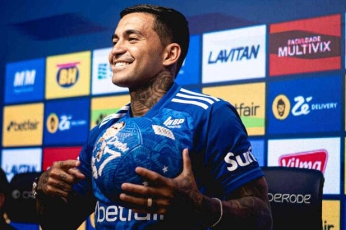 Dudu está próximo de deixar o Cruzeiro - (crédito: Foto: Gustavo Aleixo/Cruzeiro) Dudu está próximo de deixar o Cruzeiro - (crédito: Foto: Gustavo Aleixo/Cruzeiro)