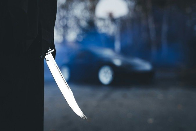 O homem foi morto por dois golpes de faca pelo corpo -  (crédito: Unsplash)