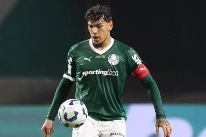 Defensor admite tristeza com resultado positivo em casa - (crédito: Foto: Cesar Greco/Palmeiras) Defensor admite tristeza com resultado positivo em casa - (crédito: Foto: Cesar Greco/Palmeiras)