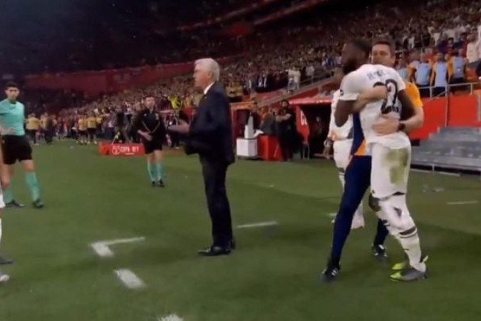 Real Madrid se prepara para perder Rudiguer devido à punições da Federação Espanhola -  (crédito: Foto: Reprodução)