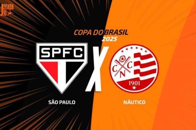 São Paulo encara o Náutico, no Morumbis, pela Copa do Brasil - (crédito: Foto: Arte/Jogada10) São Paulo encara o Náutico, no Morumbis, pela Copa do Brasil - (crédito: Foto: Arte/Jogada10)