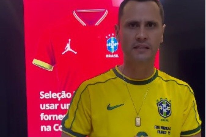 CBF e Nike devem anunciar que o segundo uniforme da seleção brasileira pode ter uma nova coloração, sendo que o vermelho é o mais cotado - (crédito: Reprodução/Redes Sociais) CBF e Nike devem anunciar que o segundo uniforme da seleção brasileira pode ter uma nova coloração, sendo que o vermelho é o mais cotado - (crédito: Reprodução/Redes Sociais)