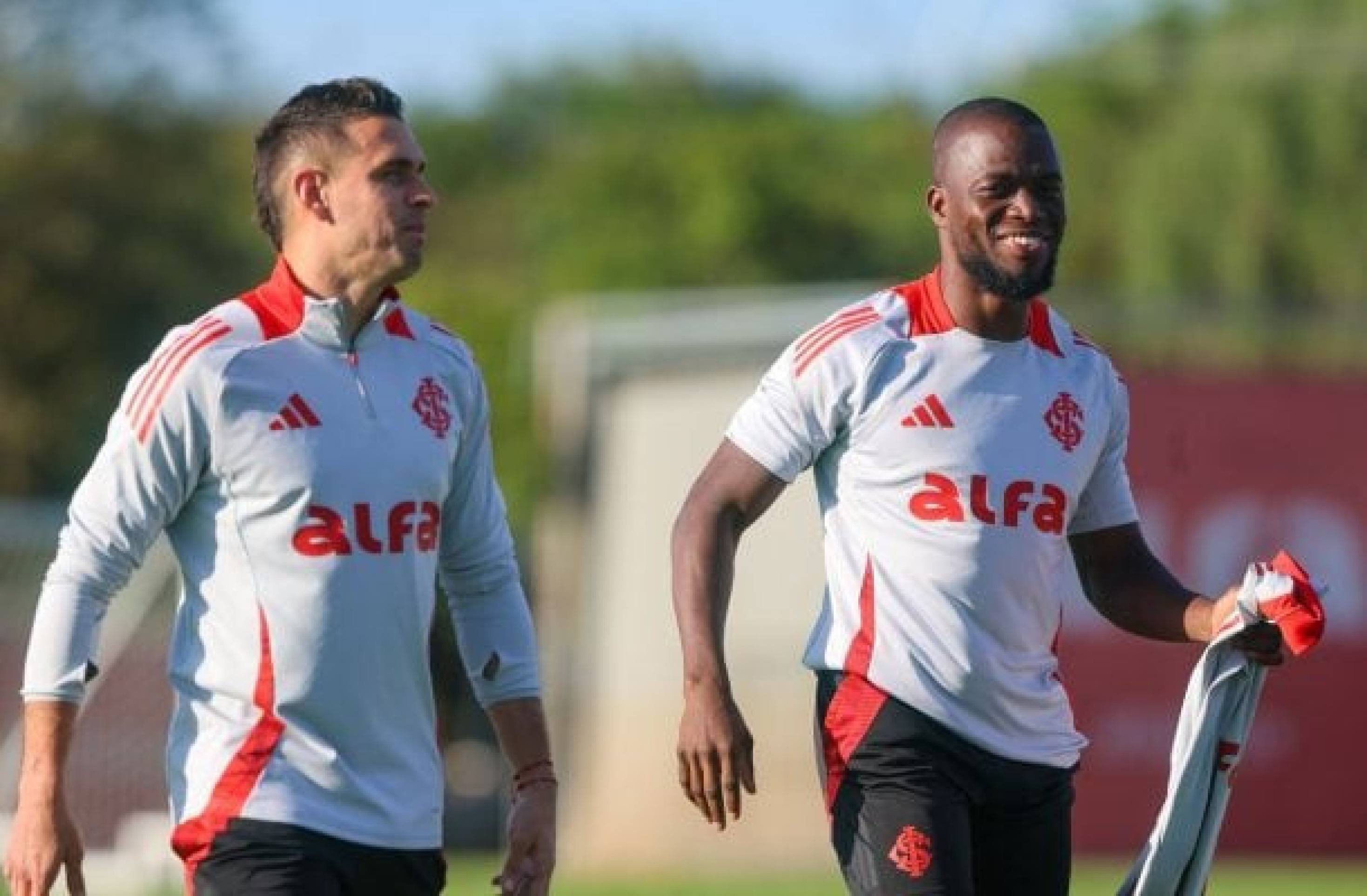 Roger ensaia preservar até quatro titulares do Inter na Copa do Brasil