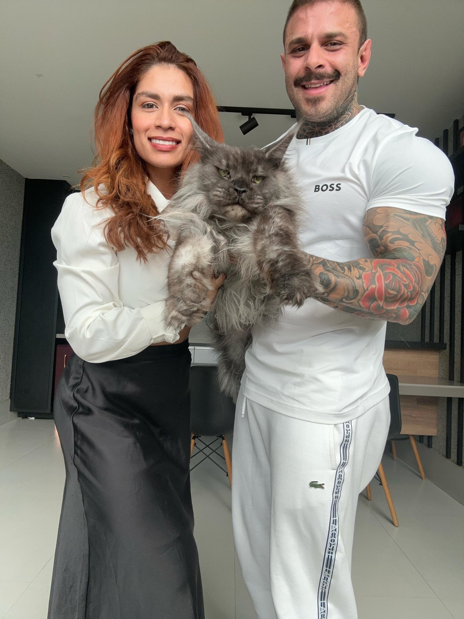 Guilherme e Gabrielle são donos do Percival 