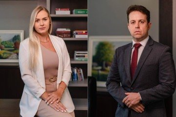 Maurício Gewehr e Luiza Winkelmann, advogados do escritório Kipper Gewehr Advogados - (crédito: Divulgação) Maurício Gewehr e Luiza Winkelmann, advogados do escritório Kipper Gewehr Advogados - (crédito: Divulgação)