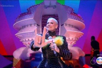 Xuxa faz símbolo sugestivo e web reage: 'Pacto renovado' -  (crédito: Globo )