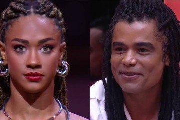 Diogo Almeida fala sobre possível romance com Aline -  (crédito: Reprodução TV Globo)