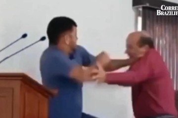 José Lucas da Silva, o Luquinha (PSDB), e Geraldo de Assis (Republicanos) -  (crédito: Reprodução/Câmara Municipal de Figueirópolis D’Oeste)