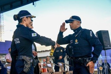 Comandante da PMDF esteve presente na solenidade -  (crédito: PMDF/Divulgação)