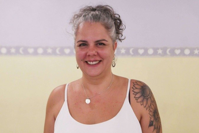 Fernanda Cruz faz da ioga sua válvula de escape